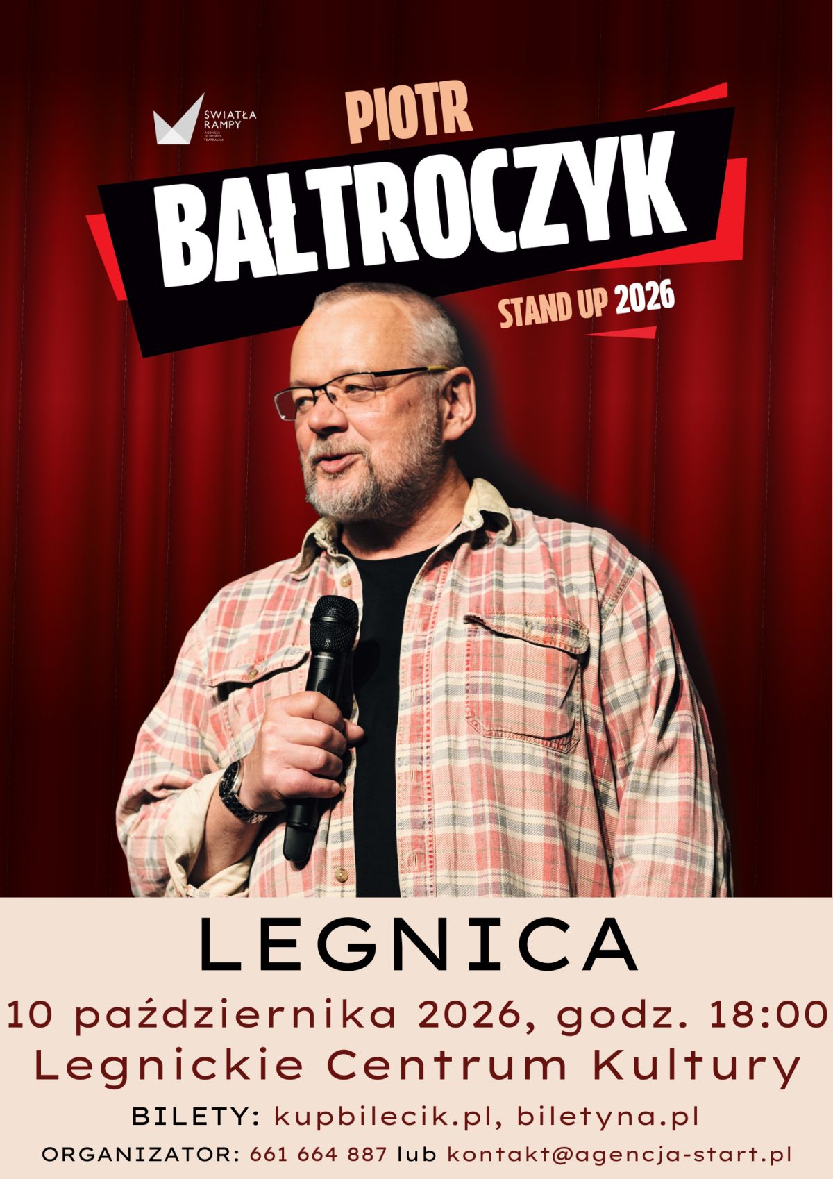 Piotr Bałtroczyk - Legnica 2026 Piotr Bałtroczyk - Legnica 2026
