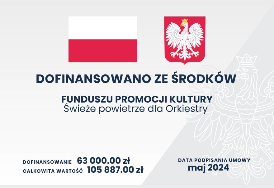 Dofinansowanie - Orkiestra - poprawione Dofinansowanie - Orkiestra - poprawione