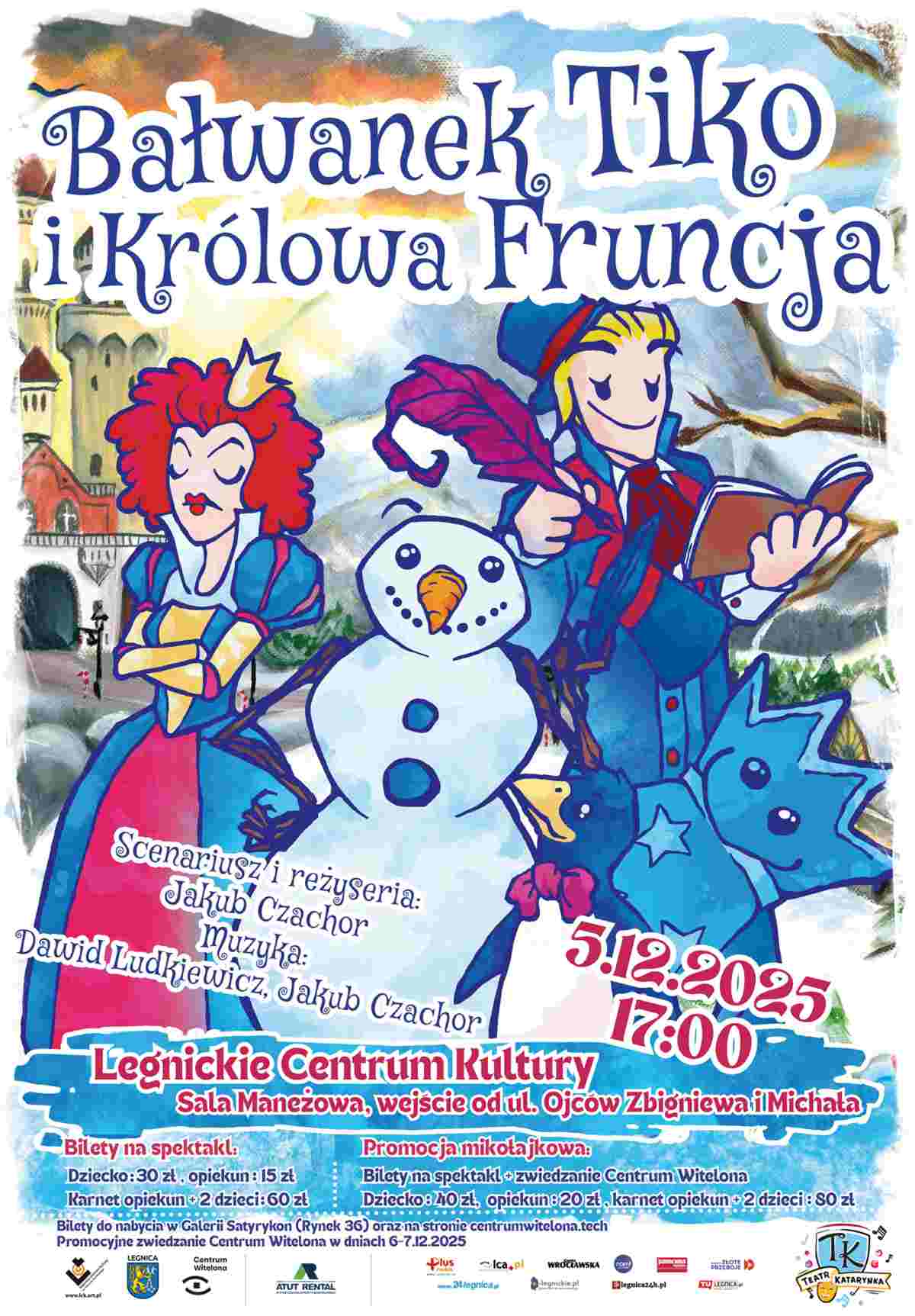 Bałwanek Tiko i Kr&oacute;lowa Fruncja - 5.12.2025